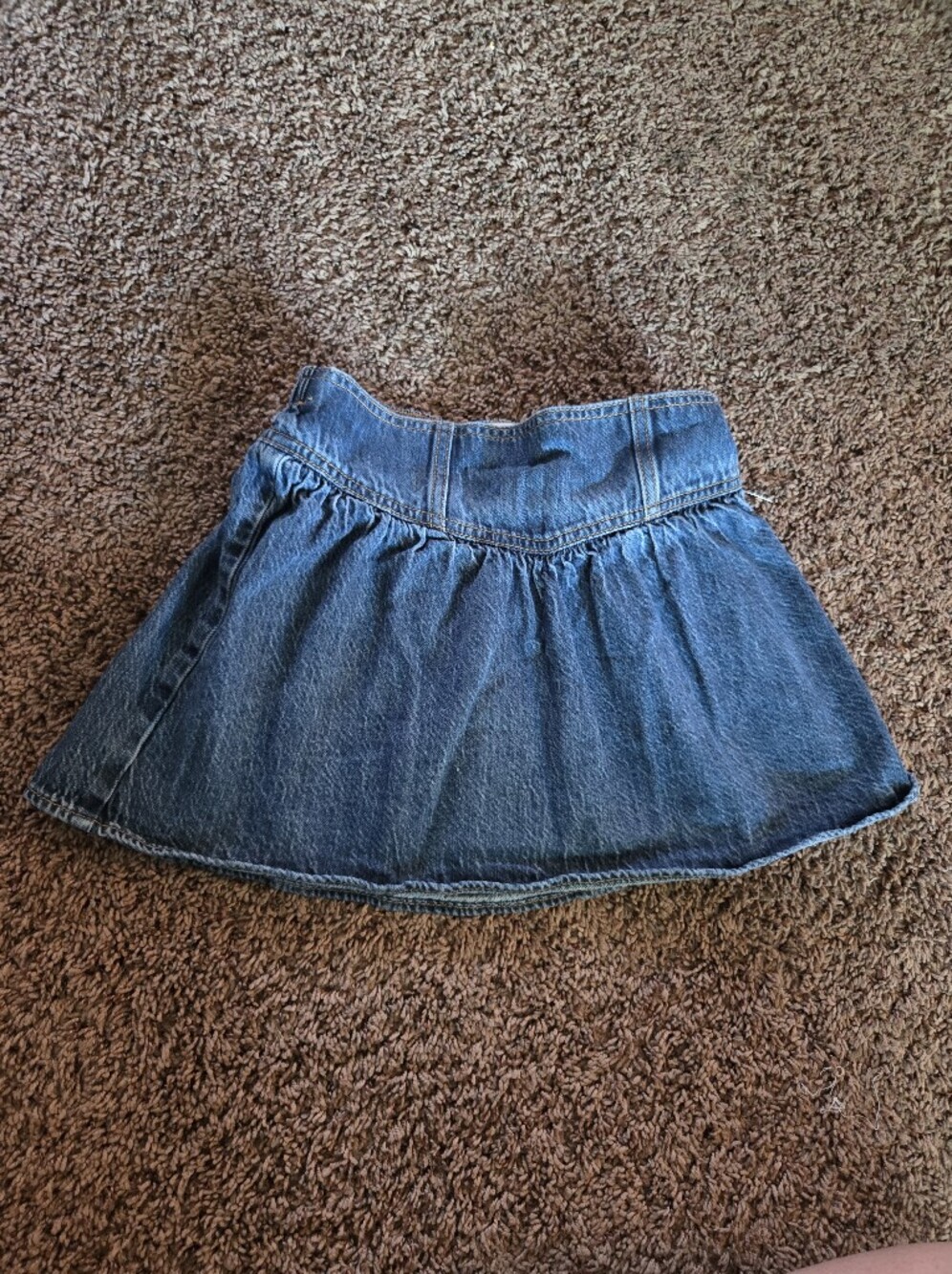 abercrombie kids Denim Circle Skirt - Blue